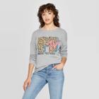 Women's Mtv Logo Long Sleeve Sweatshirt (juniors') - Gray