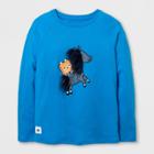 Girls' Toca Boca Horse Graphic Long Sleeve T-shirt - Blue