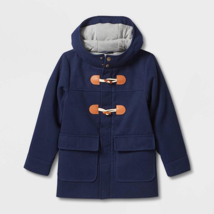 Kids' Duffel Jacket - Cat & Jack Navy