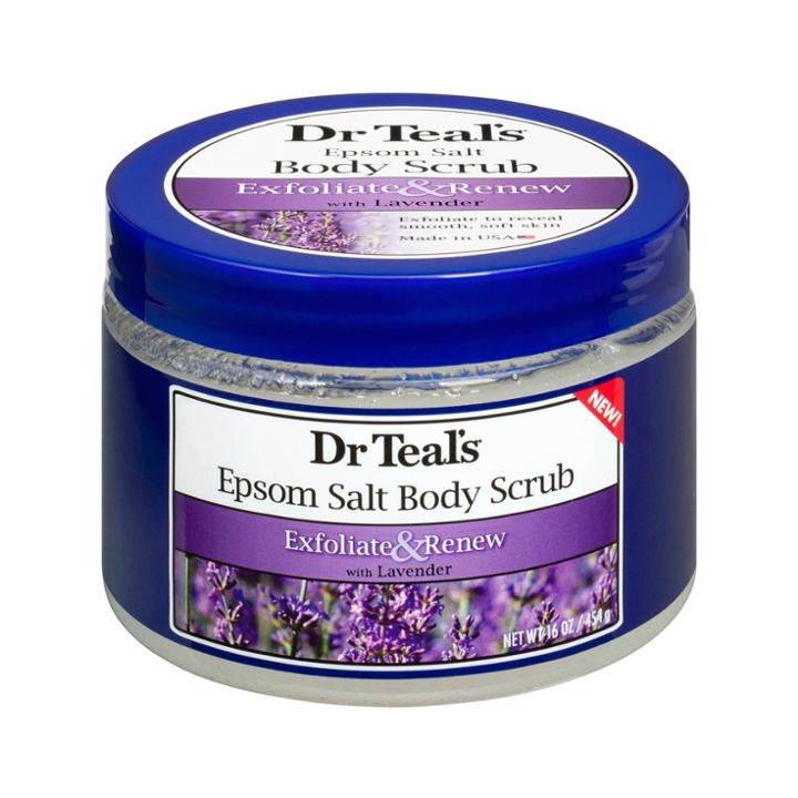 Dr Teal's Exfoliate & Renew Epsom Salt Body Scrub - Lavender