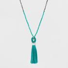 Sugarfix By Baublebar Tassel Pendant Necklace - Turquoise, Girl's