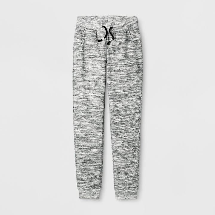 Girls' Fleece Pants - Cat & Jack Heather Gray