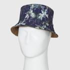 Men's Palm Print Reversible Bucket Hat - Original Use L/xl,