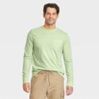 Men's Standard Fit Long Sleeve Crewneck T-shirt - Goodfellow & Co