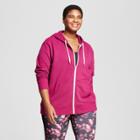 Women's Plus-size Authentics French Terry Full Zip Sweatshirt - C9 Champion Grapevine