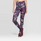 Women's Everyday Floral Print High-waisted Leggings 28.5 - C9 Champion Purple