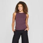 Mpg Sport Women's Ventilated Knit Tank - Raisin