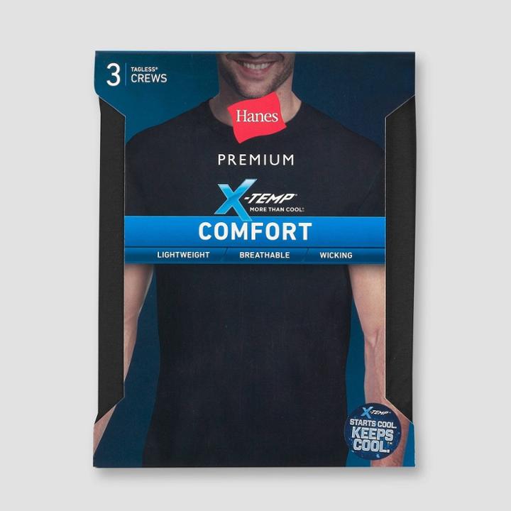 Hanes Premium Men's Dyed Crew Undershirt