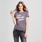 Awake Women's Minneapolis Minneapple T-shirt L - Charcoal Gray (juniors')
