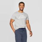 Men's Standard Fit Short Sleeve La Graphic T-shirt - Goodfellow & Co Heather Gray