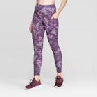 Women's Studio High-waisted Marble Print Leggings 25 - C9 Champion Purple