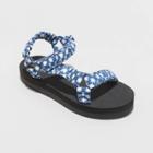 Women's Floris Platform Sport Sandals - Universal Thread Blue