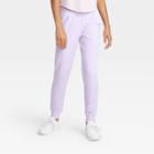 Girls' Soft French Terry Jogger Pants - All In Motion Purple