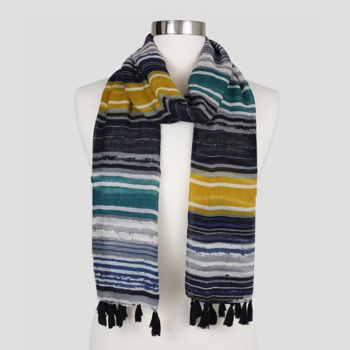 Women's Sylvia Alexander Scarf - Teal (blue)