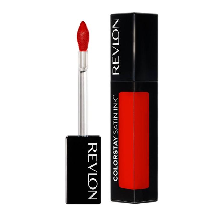 Revlon Colorstay Satin Liquid Lipstick - 018 Fired Up