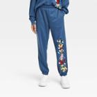 Mickey Mouse & Friends Women's Disney Mickey Mouse And Friends Graphic Jogger Pants - Blue
