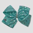 Target Girls' Jojo Siwa Silver Stars Bow Hairclip -