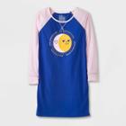 Girls' Sun & Moon Long Sleeve Nightgown - Cat & Jack Blue