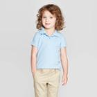 Toddler Girls' Short Sleeve Pique Uniform Polo Shirt - Cat & Jack