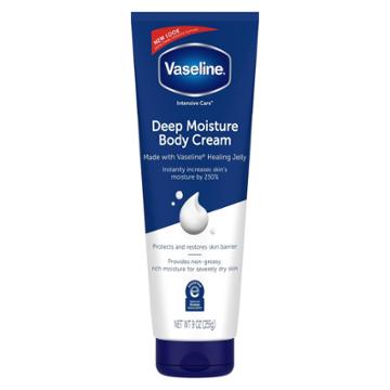 Vaseline Intensive Care Deep Moisture For Severely Dry Skin Body Cream