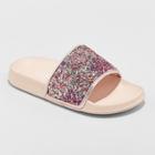 Girls' Lexie Slide Sandals - Cat & Jack Pink