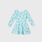 Toddler Girls' Long Sleeve Knit Dress - Cat & Jack Mint