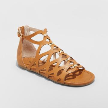 Stevies Girls' Soundtrack Caged Slide Sandals -