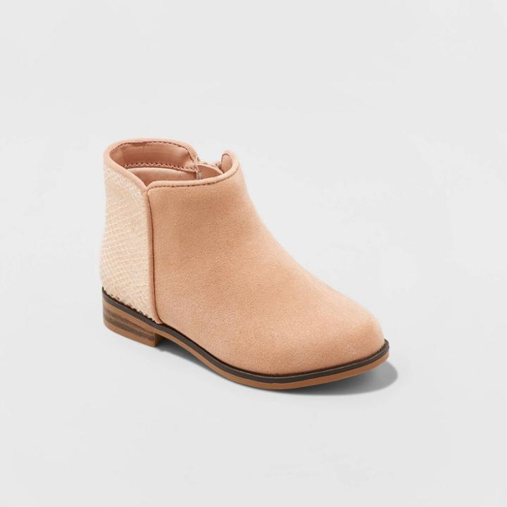Toddler Girls' Rona Fashion Boots - Cat & Jack Pink