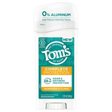 Tom's Of Maine Complete Protection Deodorant - Mandarin And Ylang
