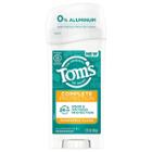 Tom's Of Maine Complete Protection Deodorant - Mandarin And Ylang