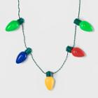 Target Lite-up Bulb Necklace - Green