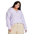 Women's Plus Size Collared Pullover Sweater - Sandy Liang X Target