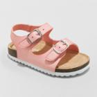 Toddler Girls' Tisha Comfort Foodbed Sandals - Cat & Jack Pink