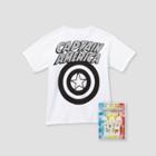 Kids' Marvel Captain America Short Sleeve Graphic T-shirt With Tie-dye Kit - White
