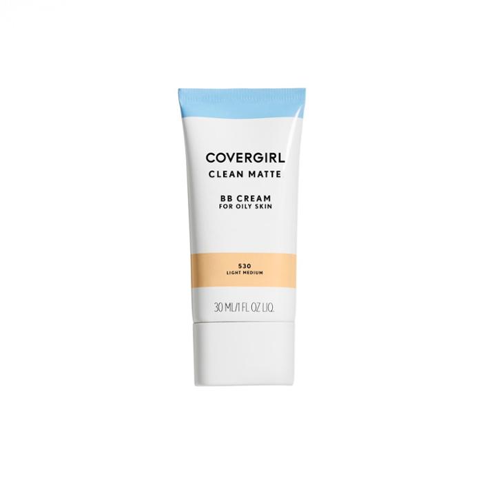Covergirl Clean Matte Bb Cream 530 Light/medium 1 Fl Oz, 530