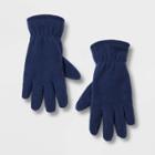 Boys' Solid Fleece Gloves - Cat & Jack Blue