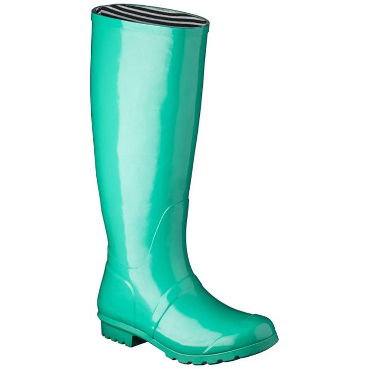 No Brand Women's Classic Knee High Rain Boot - Cicley