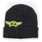 Concept One Men's Baby Yoda Beanie - Gray