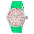 Target Women's Crayo Magnificent Silicone Strap Watch-lime, Green