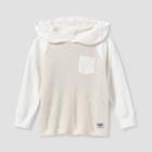 Oshkosh B'gosh Toddler Boys' Thermal Hoodie T-shirt - Cream