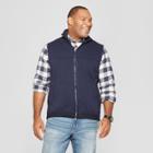 Men's Big & Tall Sweater Fleece Vest - Goodfellow & Co Navy (blue)