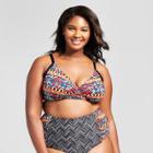 Clean Water Women's Criss Cross Midi Bikini Swim Top