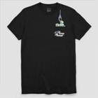 Disney Men's Toy Story Big & Tall Pocket Claw Short Sleeve Graphic T-shirt Black