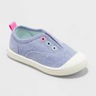 Toddler Rory Slip-on Apparel Sneakers - Cat & Jack Periwinkle Blue