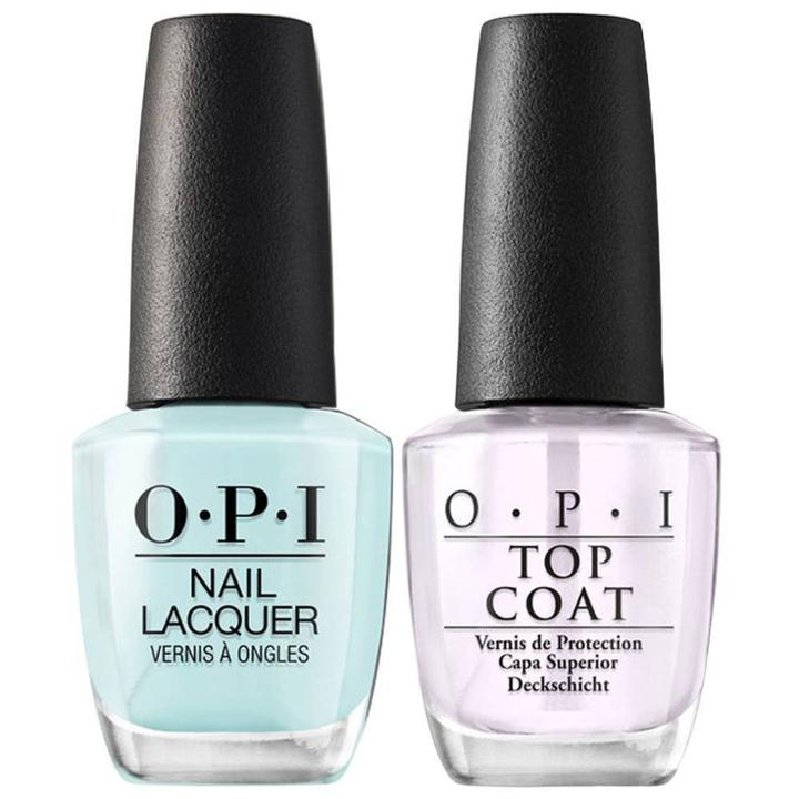 Opi Nail Laquer Gelato On My Mind/top Coat - 2pk, Adult Unisex
