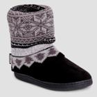Women's Muk Luks Raquel Bootie Slippers - Grey S, Size: