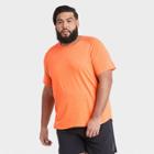 Men's Big & Tall Short Sleeve Run T-shirt - All In Motion Orange Xxxl