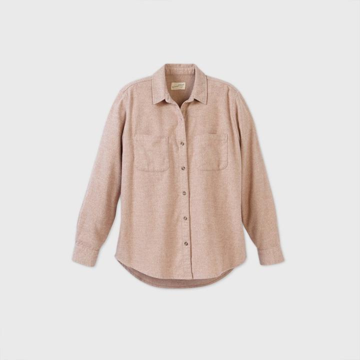 Women's Long Sleeve Button-down Flannel Shirt - Universal Thread