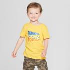 Toddler Boys' Thankful For Today Short Sleeve T-shirt - Cat & Jack Gold