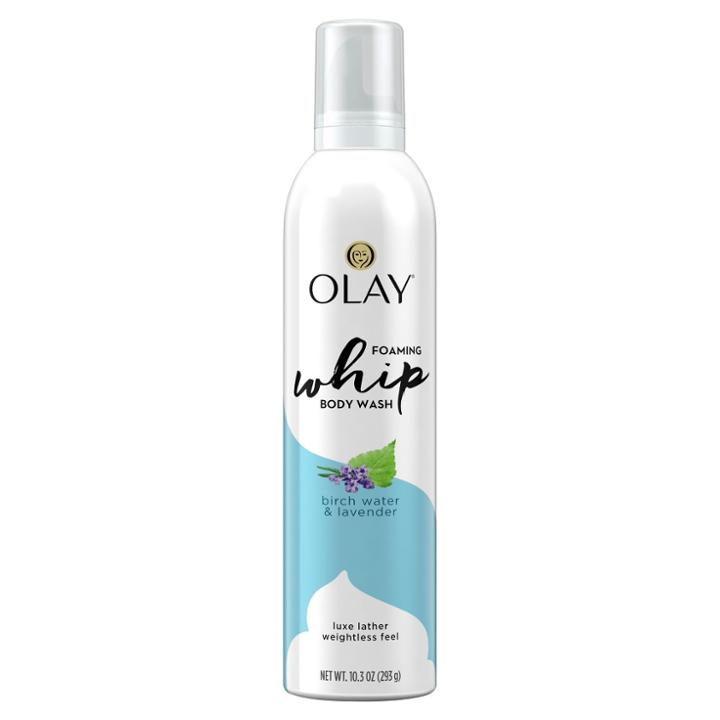 Olay Foaming Whip Birch Water & Lavender Body Wash